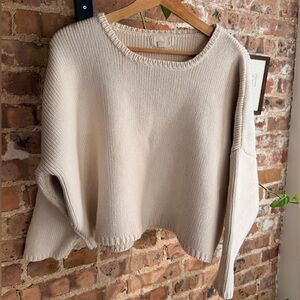 Honest Cotton Travel Sweater